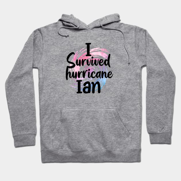 Hurricane Ian Survivor 2022 Hoodie by Qprinty